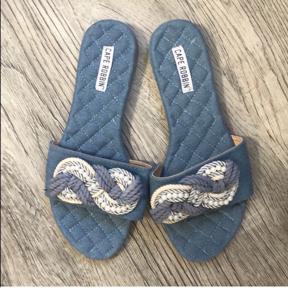 Blue flats!